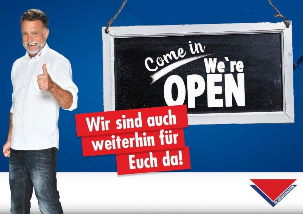 Wir sind weiterhin für Euch da!